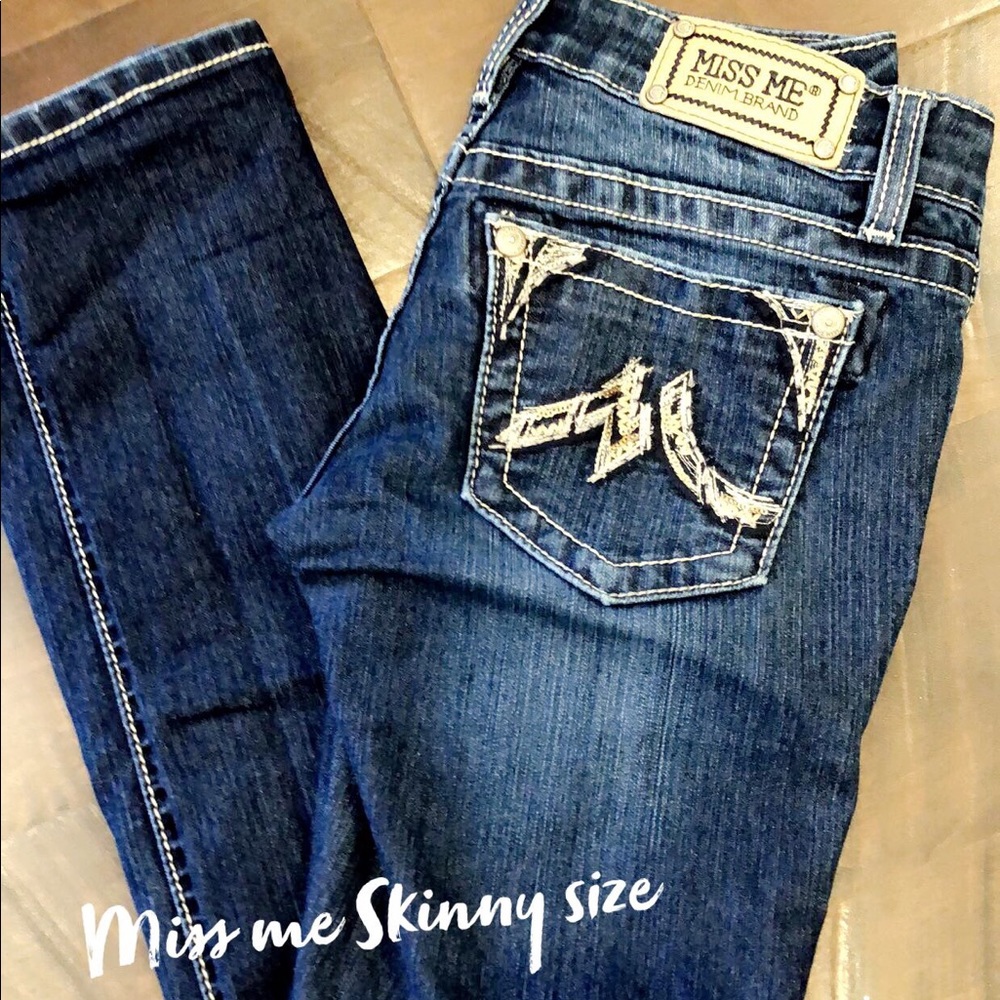 Miss Me Jeans- Skinny Size 27!